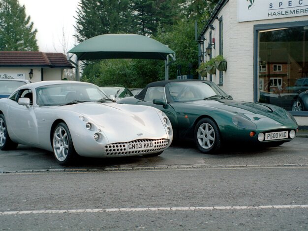 The old and the new After almost 5 years and 35,000 miles, it was time to say goodbye to my old faithful Griff 500.