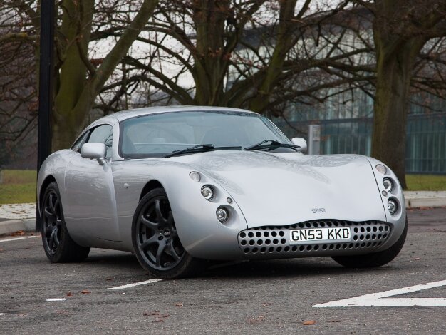 Tuscan My TVR Tuscan 3.6 in stunning Spectraflair Silver. First registered in September 2003, bought by me in February 2005.