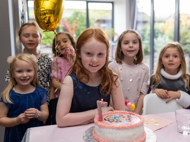 Seventh Birthday Party Evelyn's 7th birthday at home, with lots of bear-making fun.