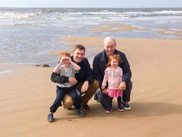 A trip to the beach September 2016, a walk through the pinewoods to the beach