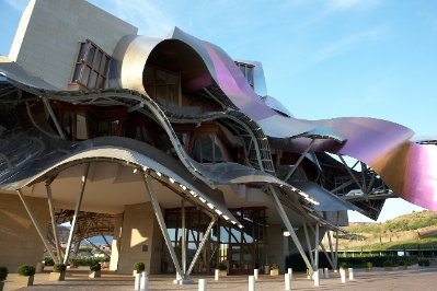 IMG_2280 The Hotel Marques de Riscan, designed by Frank Gehry