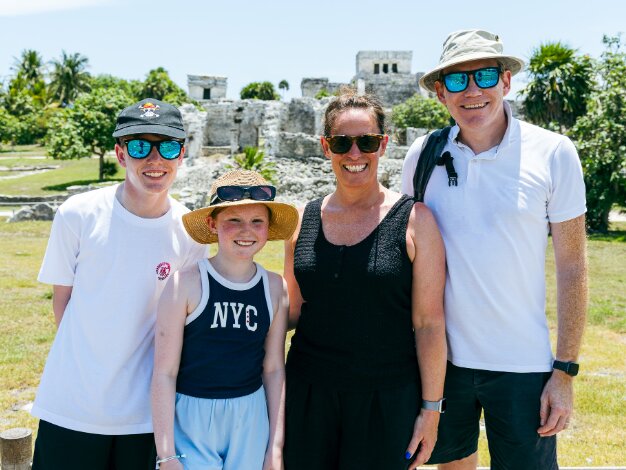 Mexico 2025 Playa del Carmen in Mexico for sun, sea, Coatis and Mayan ruins.