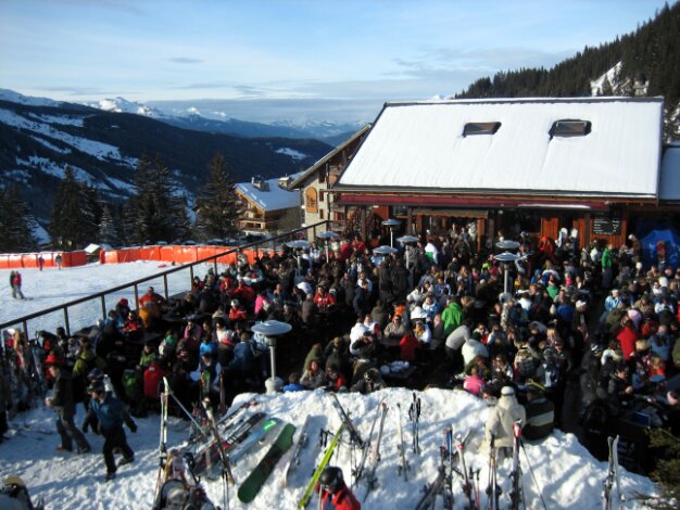 Meribel 2008 Early February week on the piste in Meribel, in the 3 Valleys