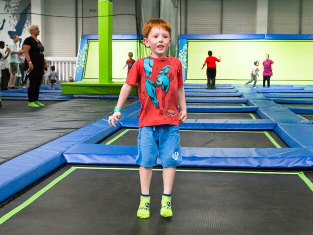 5th Birthday - Jump In! Trampolining fun at Jump In for Thomas's 5th birthday