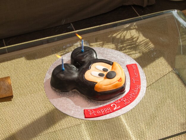 Second Birthday Various photos from around Thomas's second birthday