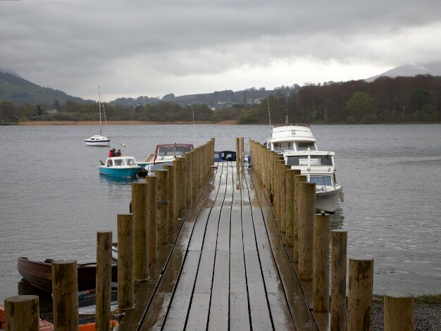 Lake District 2008 Annual (now) trip to Keswick, in typically wet Lakeland weather